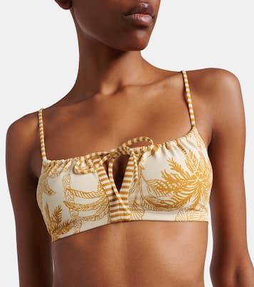 Bedrucktes Bikini-Oberteil Reve | Eres
