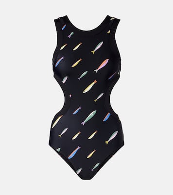 Bedruckter Badeanzug Dolce | Staud