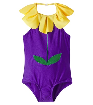 Embroidered swimsuit | Mini Rodini