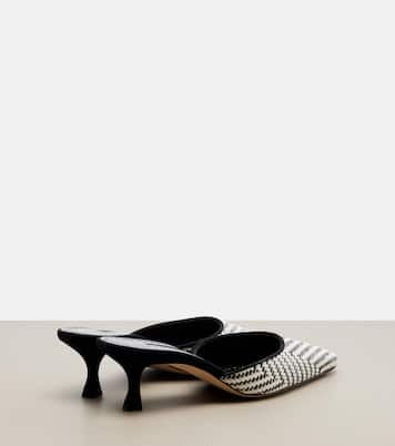 BB raffia pumps | Manolo Blahnik