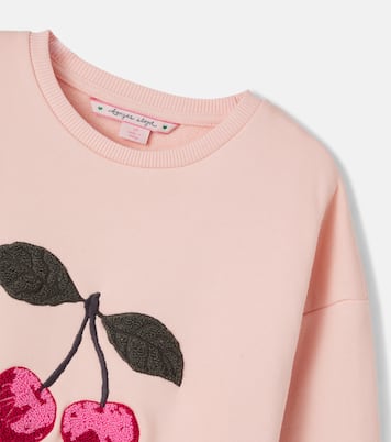 Lou embroidered cotton jersey sweatshirt | Konges Sløjd
