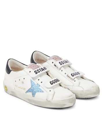 Old School leather sneakers | Golden Goose Kids