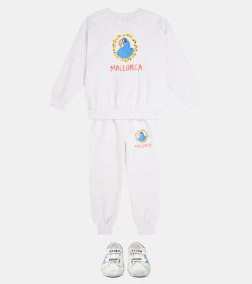 Old School leather sneakers | Golden Goose Kids