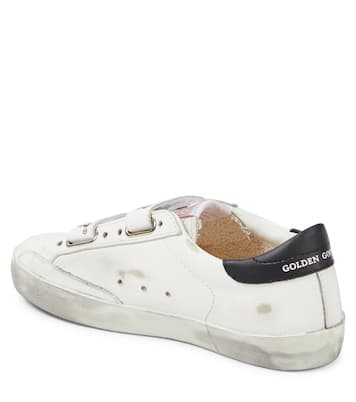 Old School leather sneakers | Golden Goose Kids