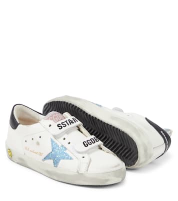 Old School leather sneakers | Golden Goose Kids