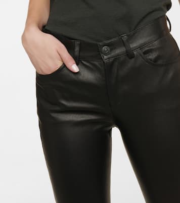 Mid-rise skinny leather pants | 3x1 N.Y.C.