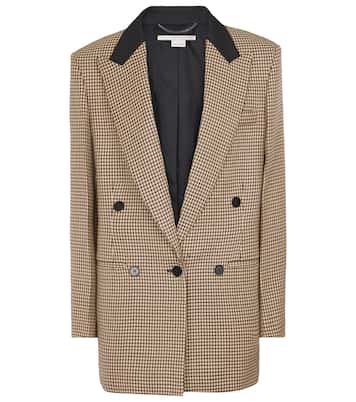 Marthy houndstooth wool blazer | Stella McCartney