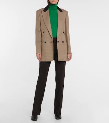Marthy houndstooth wool blazer | Stella McCartney