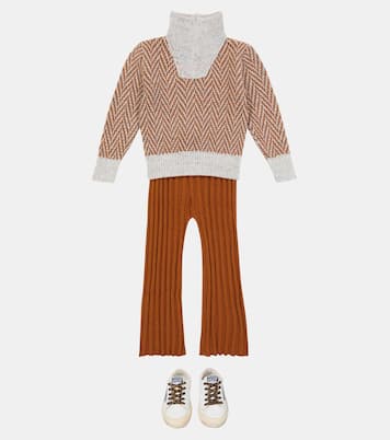 Wool and cotton-blend sweater | Paade Mode