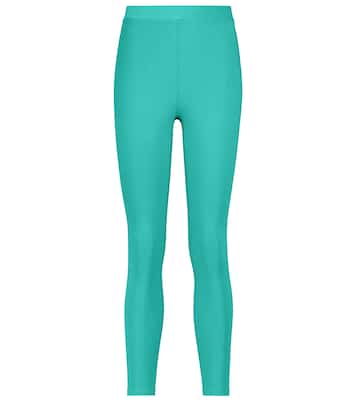 Blissful high-waisted ribbed leggings | Alo Yoga