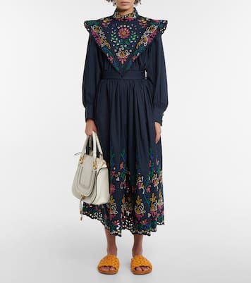 Broderie anglaise cotton blouse | Chloé