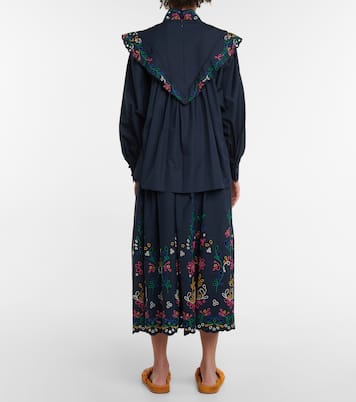 Broderie anglaise cotton blouse | Chloé