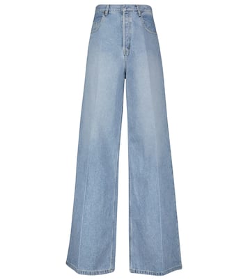 Jeans a gamba larga e vita alta | Petar Petrov