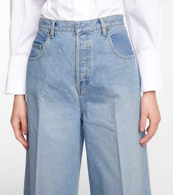 Jeans a gamba larga e vita alta | Petar Petrov