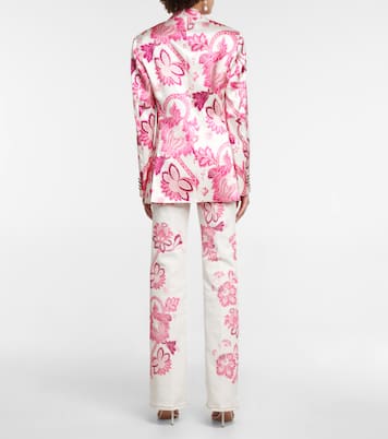 Paisley single-breasted blazer | Etro