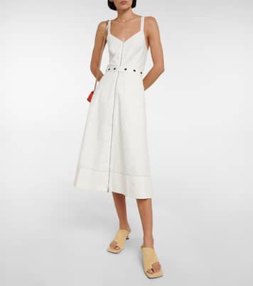 Sandalen aus Veloursleder | Proenza Schouler