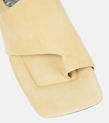 Sandalen aus Veloursleder | Proenza Schouler