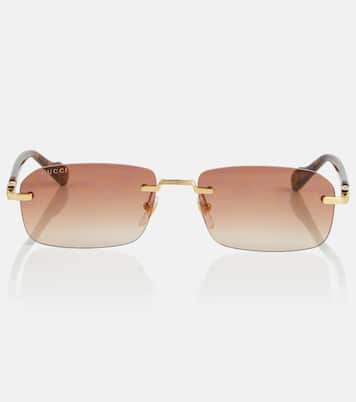 Gafas de sol rectangulares con GG  | Gucci