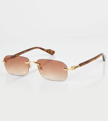Gafas de sol rectangulares con GG  | Gucci