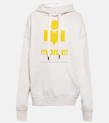 Sweat-shirt à capuche Mansel en coton mélangé à logo | Marant Etoile