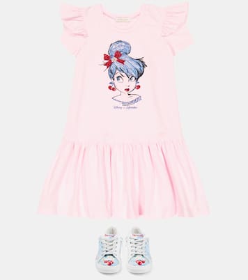 x Disney® – Robe à ornements | Monnalisa