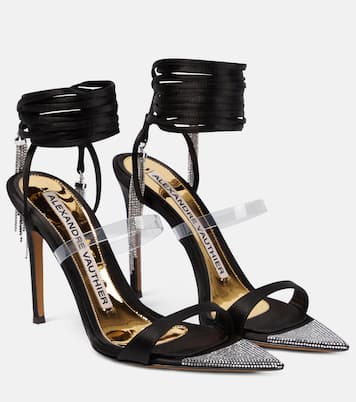 Metafisico 105 crystal-embellished sandals | Alexandre Vauthier