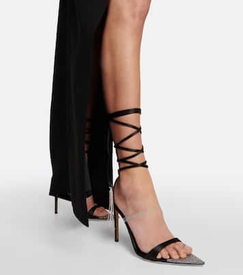 Metafisico 105 crystal-embellished sandals | Alexandre Vauthier