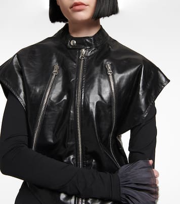 Giacca in pelle | MM6 Maison Margiela