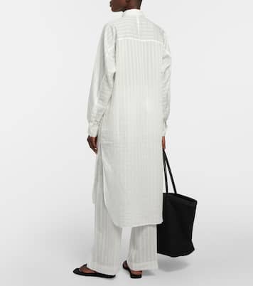 Hemdblusenkleid aus Jacquard | Toteme