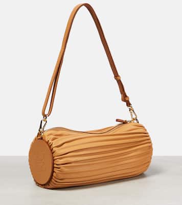 Bracelet pleated leather shoulder bag | Loewe