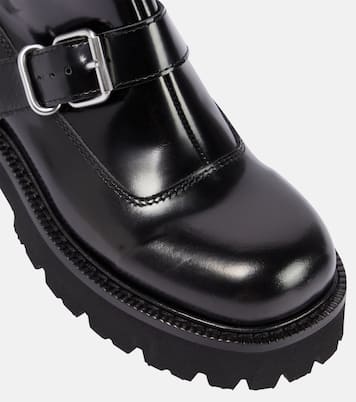 Botines de piel con hebilla | MM6 Maison Margiela