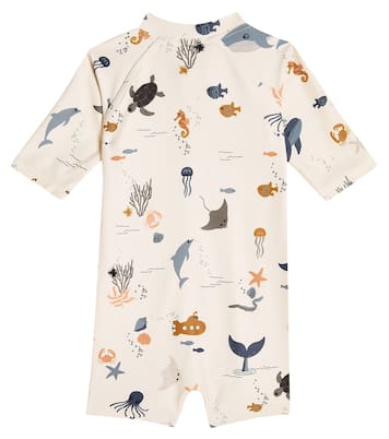 Baby Max printed rashguard swimsuit | Liewood