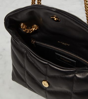Sac Puffer Toy matelassé en cuir | Saint Laurent