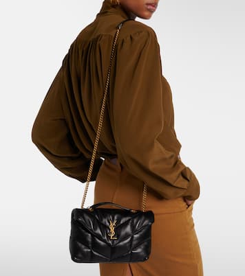 Schultertasche Puffer Toy aus Leder | Saint Laurent
