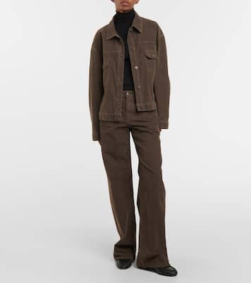 Weite Hose Eglitta aus Cord | The Row