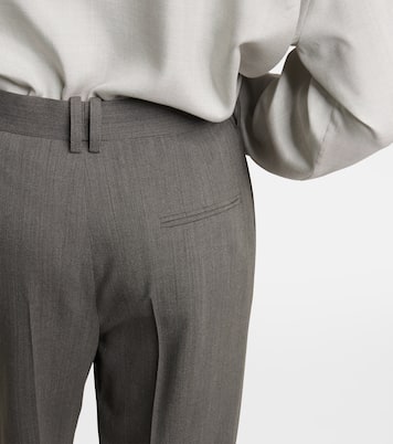 Weite Hose aus einem Wollgemisch | The Row