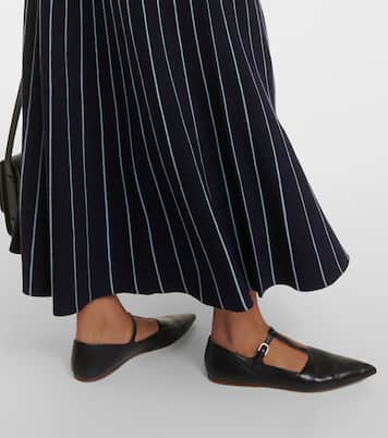 Tam striped cutout wool and silk maxi dress | Gabriela Hearst