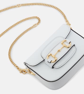 Schultertasche Horsebit 1955 Micro aus Leder | Gucci