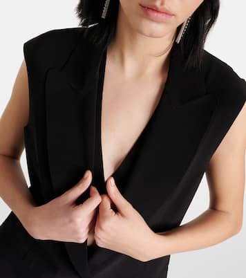 Weste aus Jersey | Norma Kamali