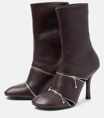Stivaletti Peep in pelle | Burberry