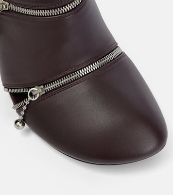Stivaletti Peep in pelle | Burberry