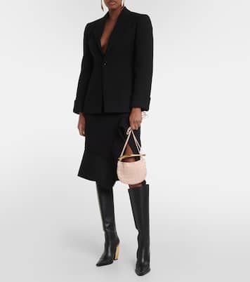 Sardine Intrecciato Baby leather crossbody bag | Bottega Veneta