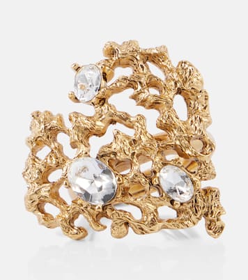 Bague Coral Heart à ornements | Oscar de la Renta