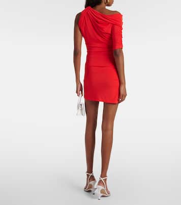 Vestido corto La Mini Robe Drapeado de jersey | Jacquemus