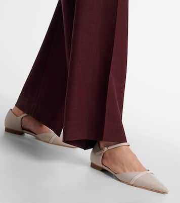 Ballerinas Ulla aus Leder | Malone Souliers