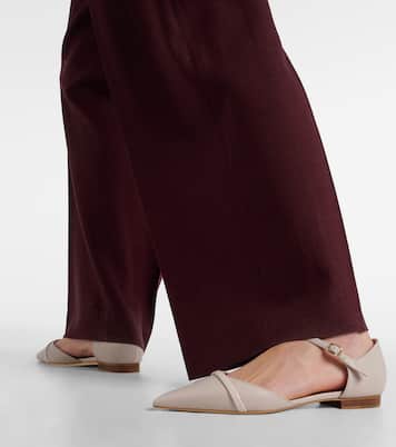 Ballerinas Ulla aus Leder | Malone Souliers