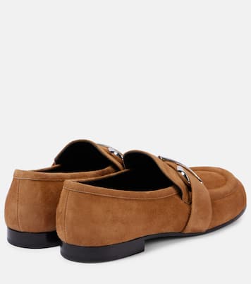 Mocassins Monogram en daim | Proenza Schouler