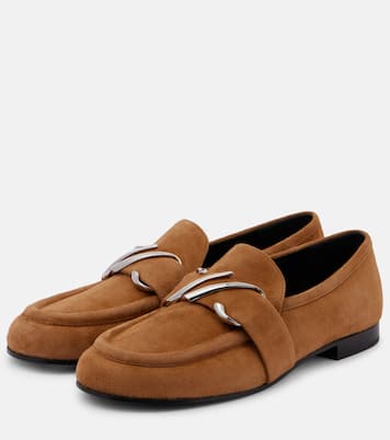 Mocassins Monogram en daim | Proenza Schouler