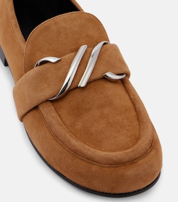 Mocassins Monogram en daim | Proenza Schouler