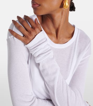 Top in maglia a coste Morton | Khaite